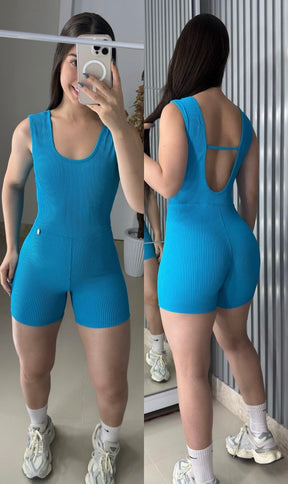 Macaquinho Confort Poliamida Canelado