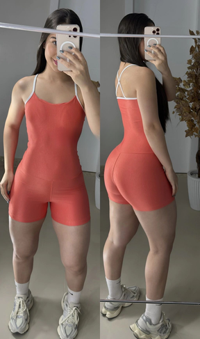 Macaquinho Fluir poliamida aveludado com alça off